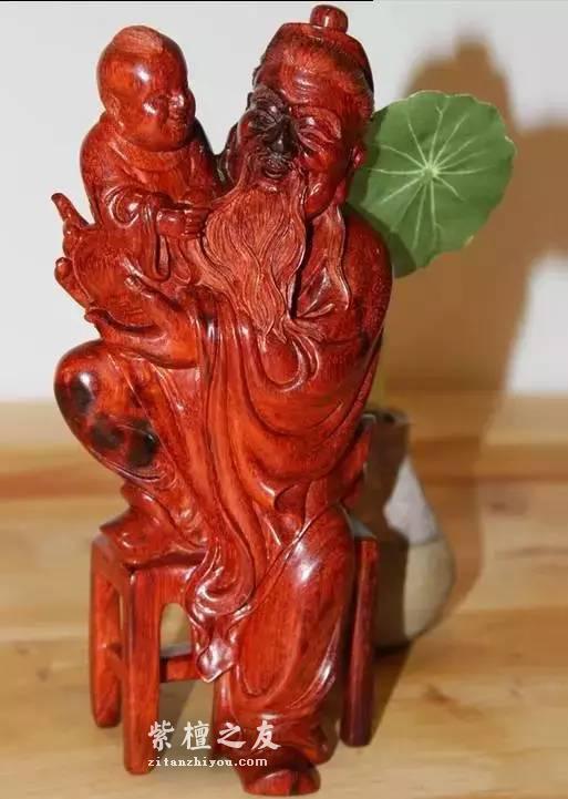 小紫叶檀雕刻作品欣赏 个个都是精品-16