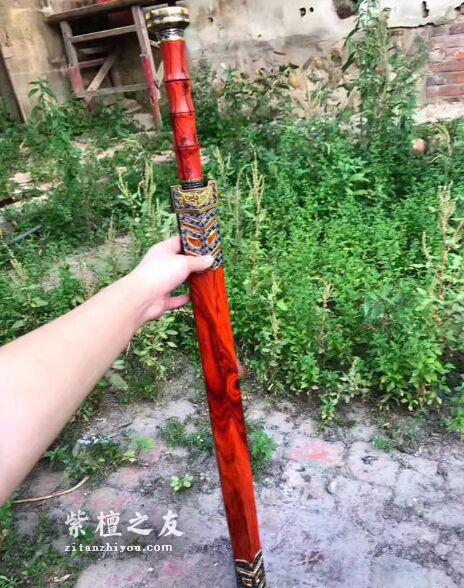 小叶紫檀精品，汉王剑，皇室宝剑-6