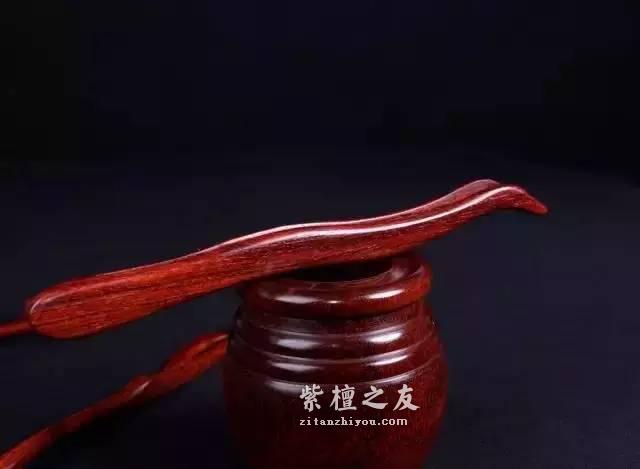 当小叶紫檀遇上茶道 小叶紫檀茶具和作用-4