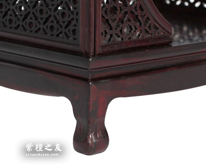 紫檀木微缩明清家具月门床 小巧玲珑精致可爱-6