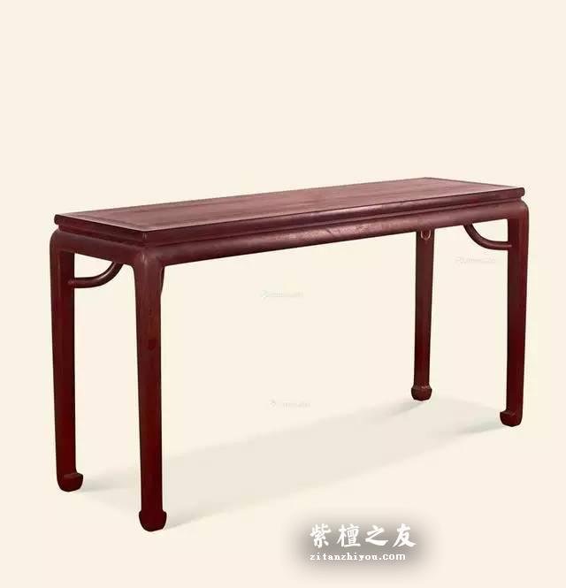 红木家具平头案欣赏 简约的造型却蕴含着岁月的沉淀-1