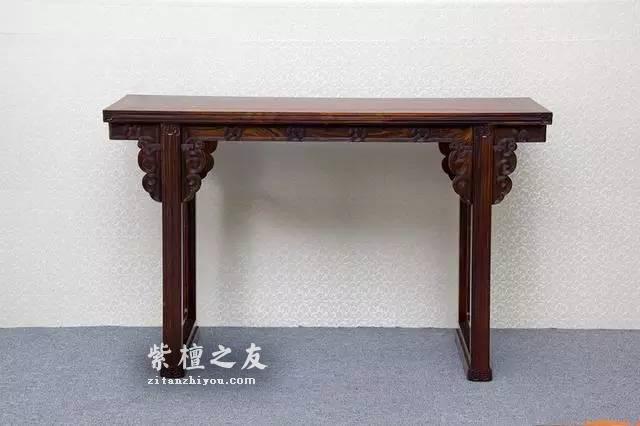 红木家具平头案欣赏 简约的造型却蕴含着岁月的沉淀-11