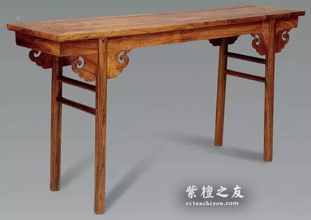 红木家具平头案欣赏 简约的造型却蕴含着岁月的沉淀-10