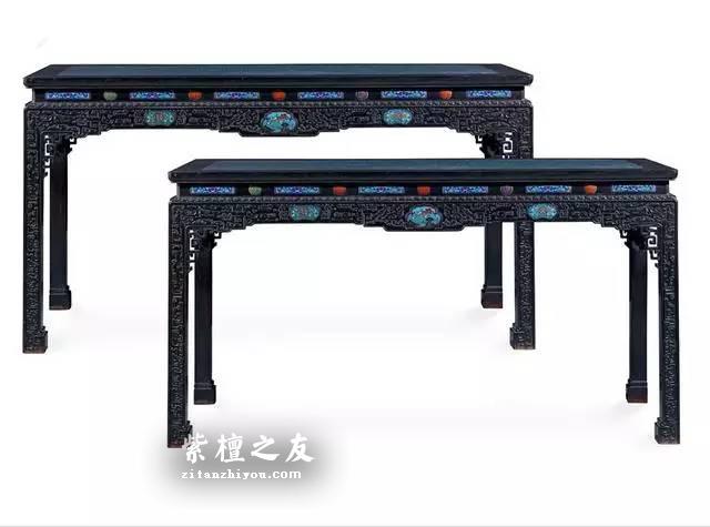 红木家具平头案欣赏 简约的造型却蕴含着岁月的沉淀-14