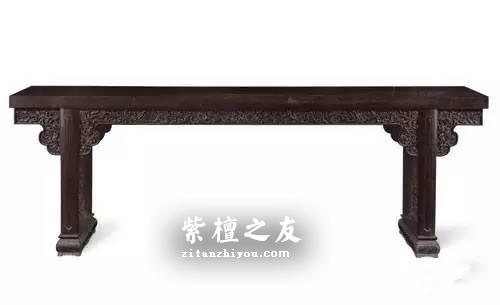 红木家具平头案欣赏 简约的造型却蕴含着岁月的沉淀-29