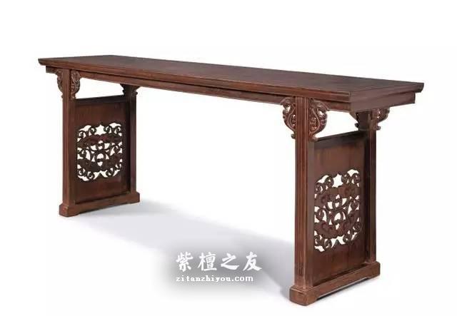 红木家具平头案欣赏 简约的造型却蕴含着岁月的沉淀-27
