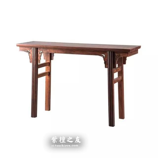 红木家具平头案欣赏 简约的造型却蕴含着岁月的沉淀-25