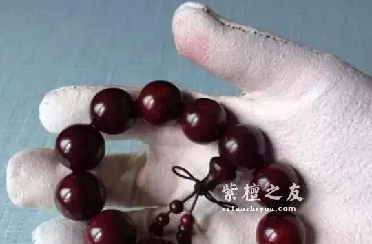 小叶紫檀手串要怎么盘才能盘出玻璃底包浆？-3