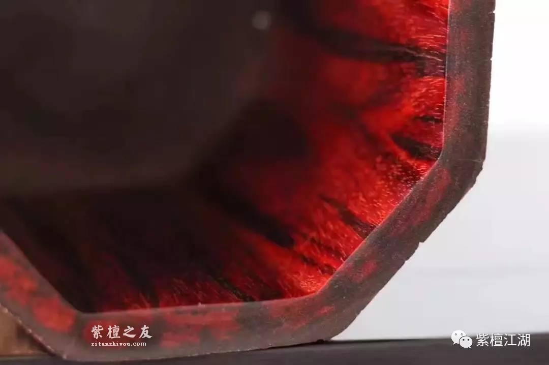 八角皮沙老料大笔筒 保留原有珍贵八角器型-1