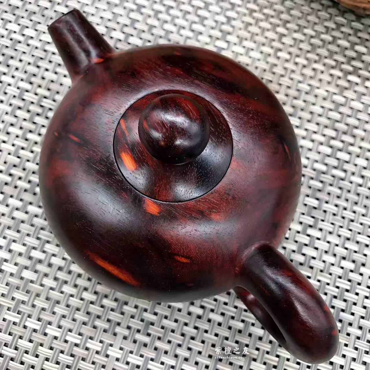 非洲紫檀（血檀）老料摆件壶把玩壶 适合把玩-4