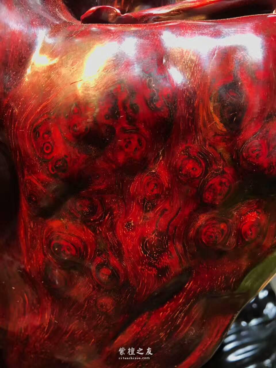 正宗印度小叶紫檀摆件 高密度泥料-2