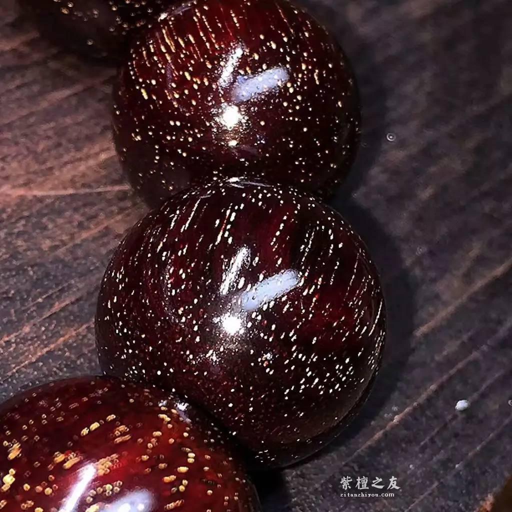 小叶紫檀360度超爆星爆粗丝收藏品-3