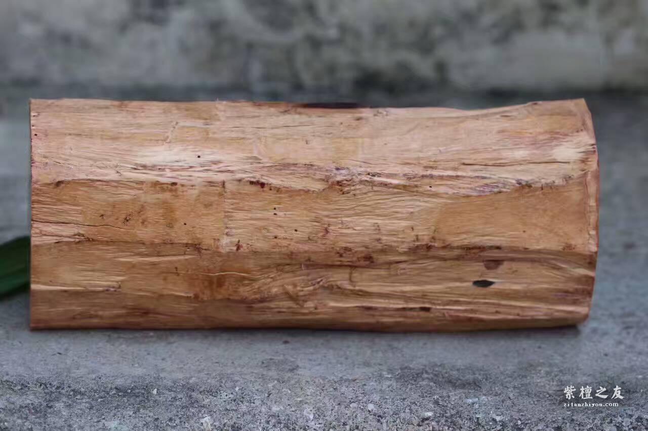 小叶紫檀摆件《卧佛》全实心老料保留天然白皮-6