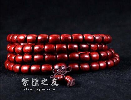 108颗桶珠小叶紫檀念珠鉴赏-1
