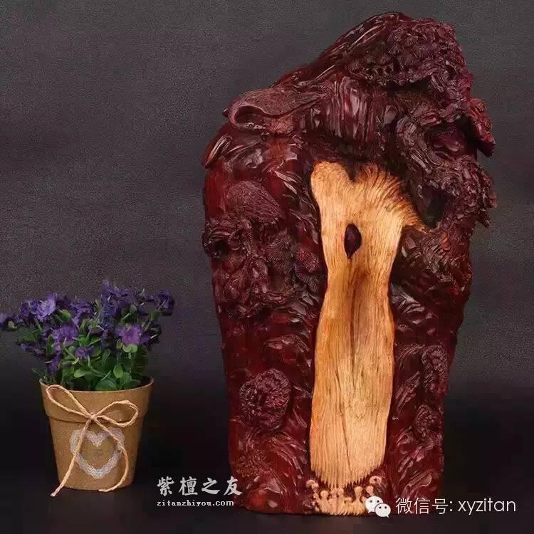 小叶紫檀上的白皮处理好了会带来什么样的惊喜-3