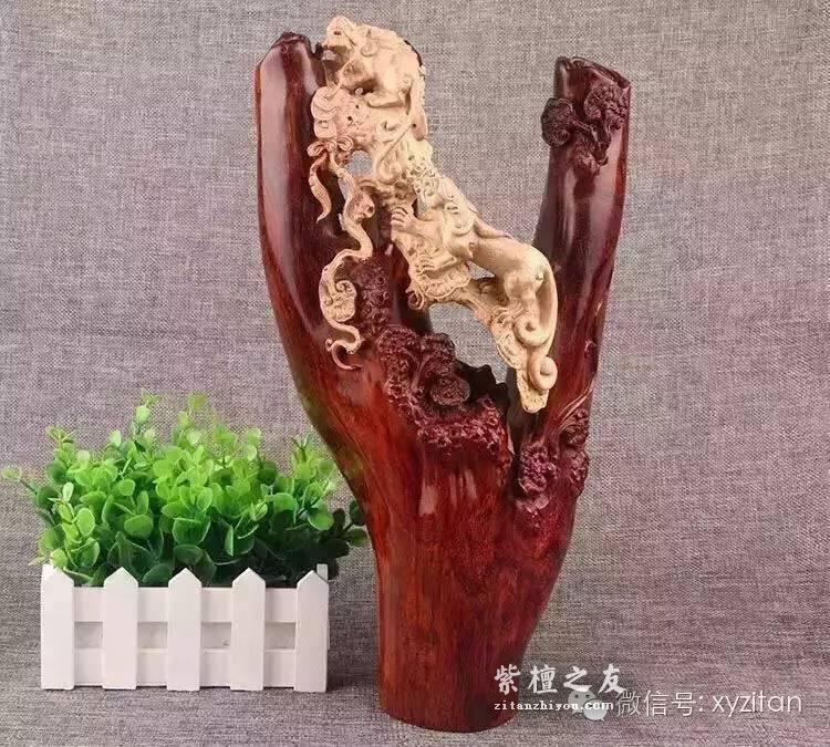 小叶紫檀上的白皮处理好了会带来什么样的惊喜-6