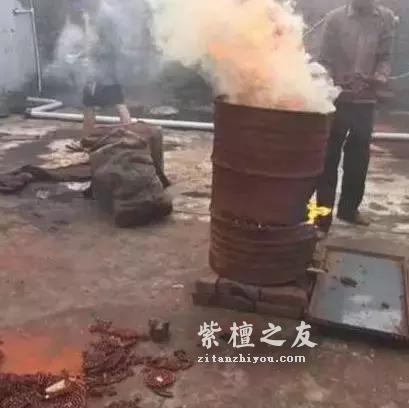印度人这样玩小叶紫檀边角料，对于玩友来说简直是折磨！-3