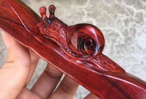 印度小叶紫檀工艺品把件《步步为营》造型独特泥料易包浆
