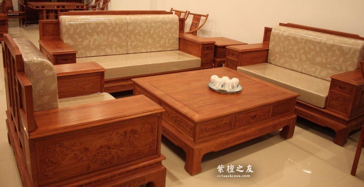红木市场上刺猬紫檀家具低价内幕揭秘