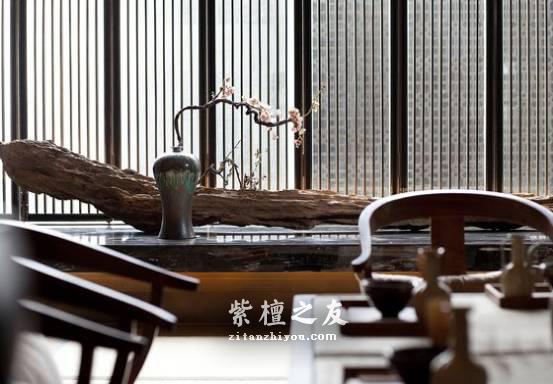 古代文人书斋是如何布置的？紫檀在古人案头中的地位-4