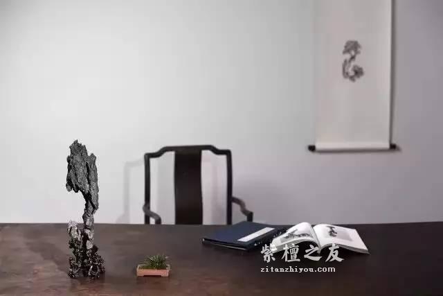古代文人书斋是如何布置的？紫檀在古人案头中的地位-14