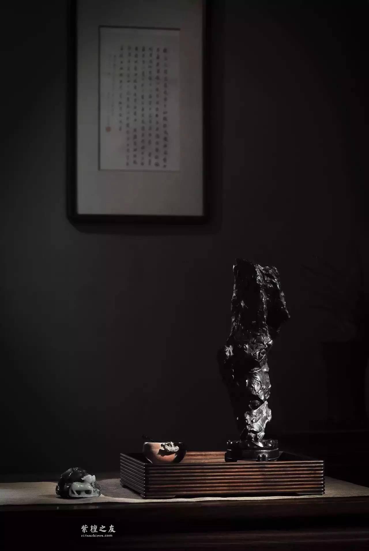 古代文人书斋是如何布置的？紫檀在古人案头中的地位-23