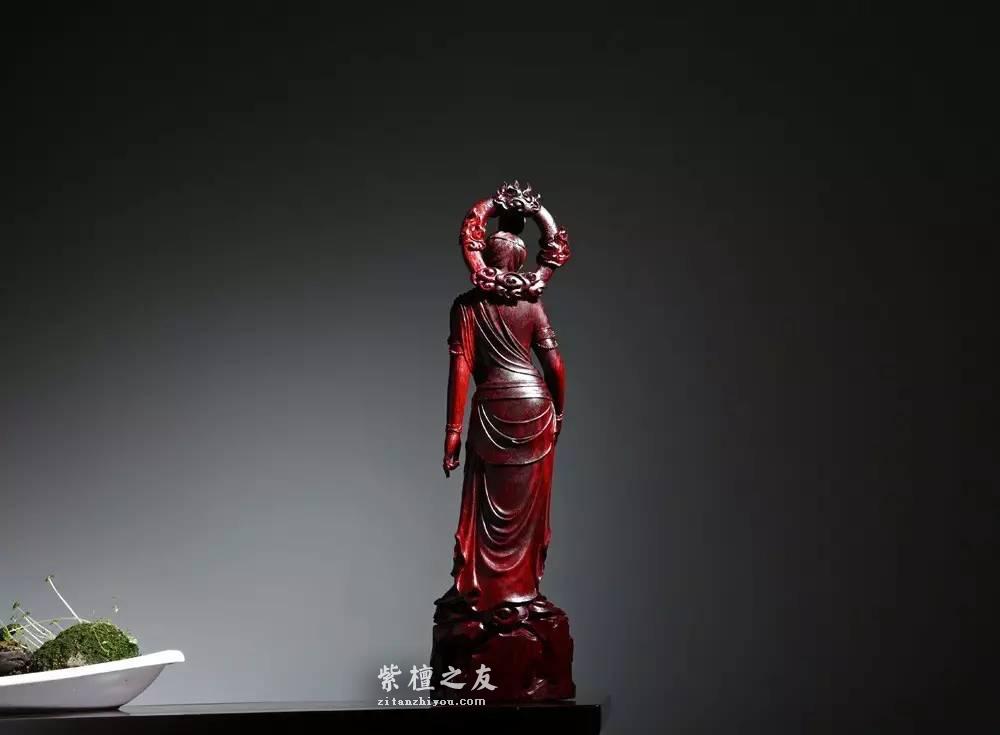 大师工艺清刀雕刻敦煌莫高窟菩萨 精品值得收藏-1