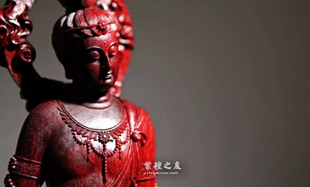 大师工艺清刀雕刻敦煌莫高窟菩萨 精品值得收藏-4