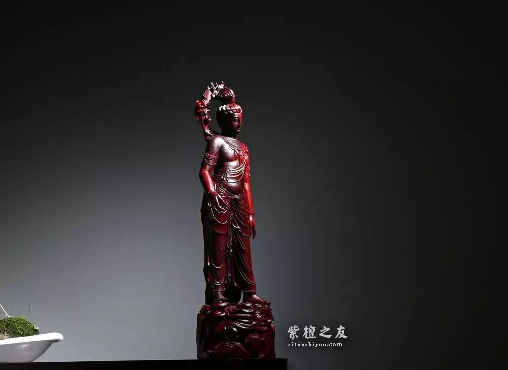 大师工艺清刀雕刻敦煌莫高窟菩萨 精品值得收藏-6