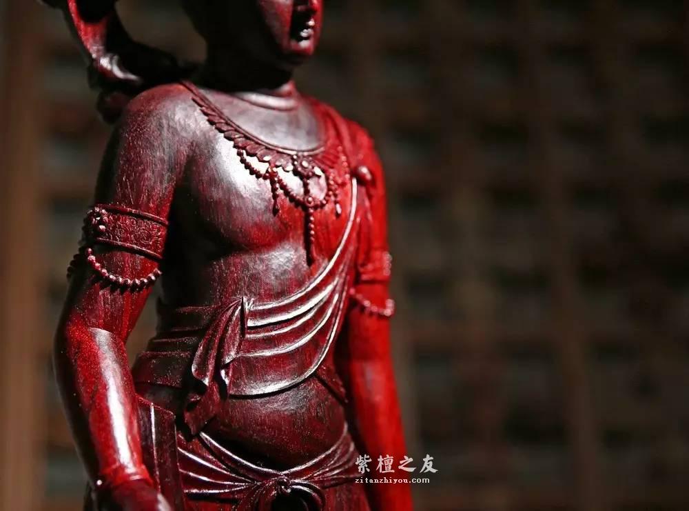 大师工艺清刀雕刻敦煌莫高窟菩萨 精品值得收藏-11