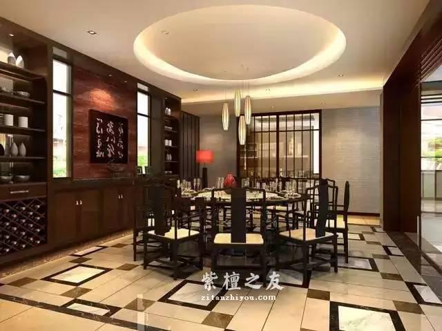 在这样的红木餐厅聚会 让你吃什么都觉得上档次-6