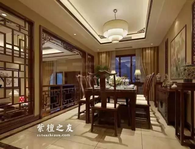 在这样的红木餐厅聚会 让你吃什么都觉得上档次-4