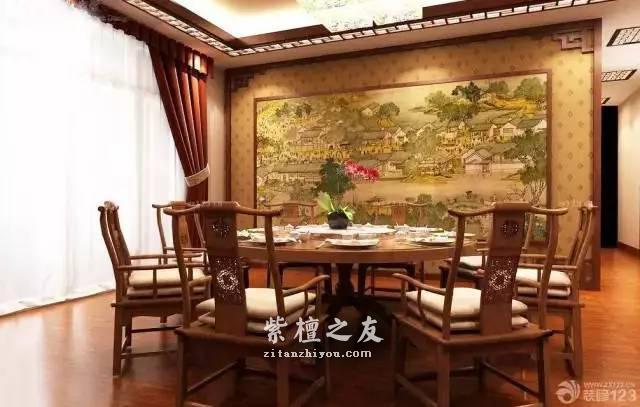 在这样的红木餐厅聚会 让你吃什么都觉得上档次-12