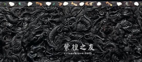 明周制鱼龙海兽紫檀笔筒为何可拍出5520万元的天价-2