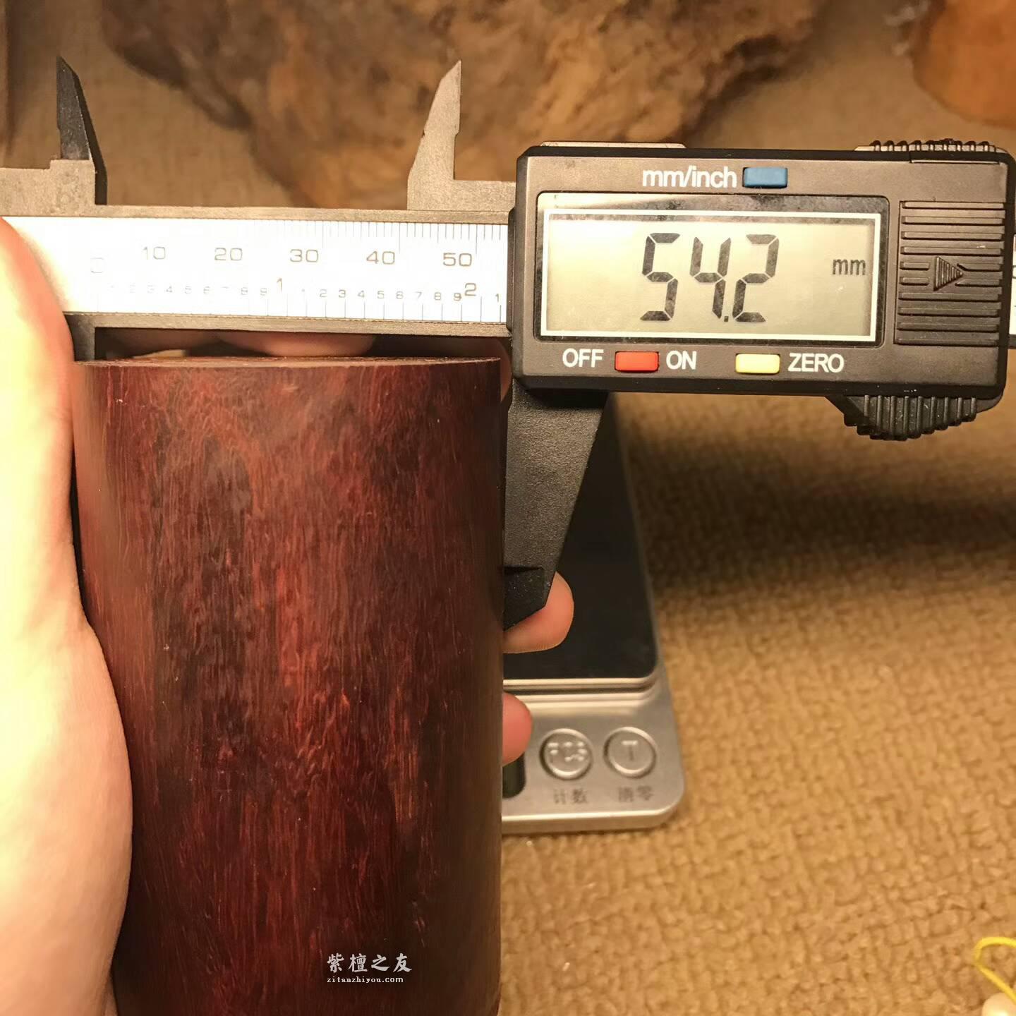 小叶紫檀DIY原料实心好料 可车珠子做茶叶罐-8