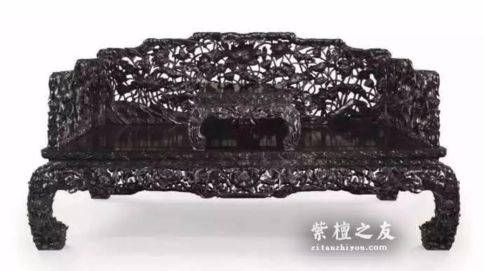 2017年佳士得秋拍中国古典家具类第二小专场小叶紫檀精品欣赏-9