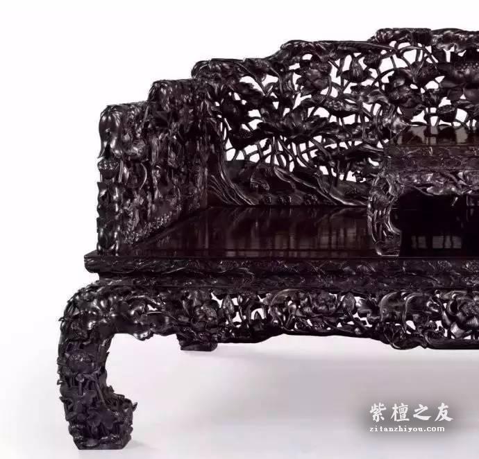 2017年佳士得秋拍中国古典家具类第二小专场小叶紫檀精品欣赏-12