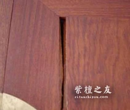 红木家具不同程度开裂的修复方法