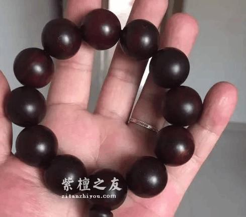 垃圾紫檀手串千万别扔，烫一下身价倍增！-3
