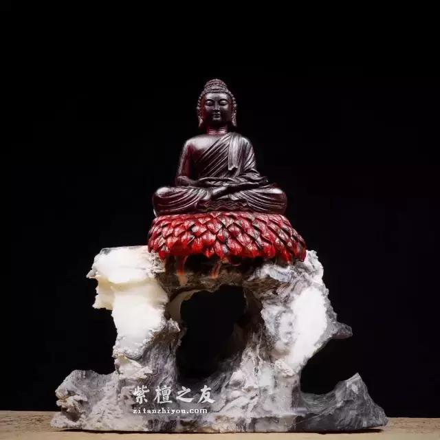 小叶紫檀与雕刻家的一次邂逅，便成就了一生的华丽！-1