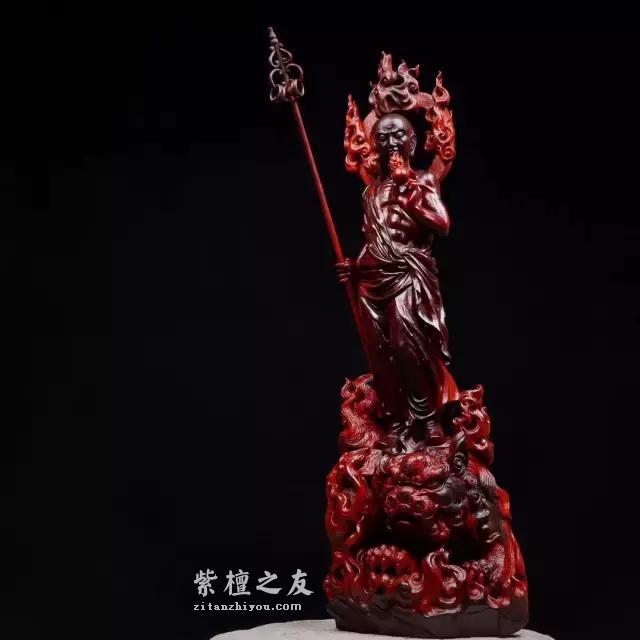 小叶紫檀与雕刻家的一次邂逅，便成就了一生的华丽！-3
