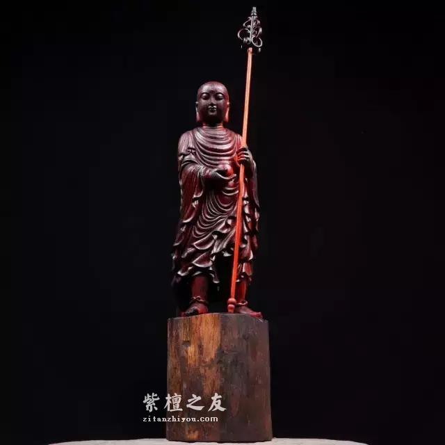 小叶紫檀与雕刻家的一次邂逅，便成就了一生的华丽！-4