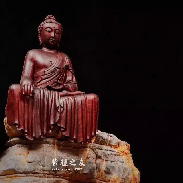 小叶紫檀与雕刻家的一次邂逅，便成就了一生的华丽！-7