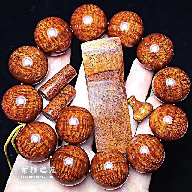 小叶紫檀的龙鳞纹是不是木头拿去挤压造假的？-2