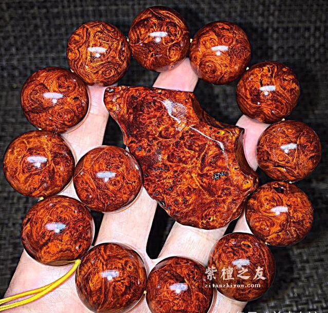 小叶紫檀瘤疤的形成和瘤疤手串的缺陷，你知道了吗？-2