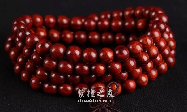 为什么老玩家不买高抛光目数的的紫檀手串?-2