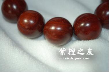 小叶紫檀手串包浆的方法，老手都未必知道的-1