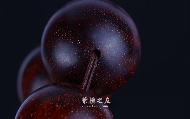小叶紫檀爆满金星手串2.0佛珠手串手链高密度高油性20mm紫檀手串-1