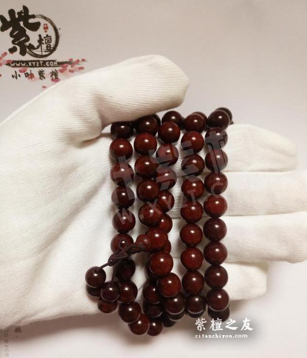 盘玩小叶紫檀手串的基本套路-2