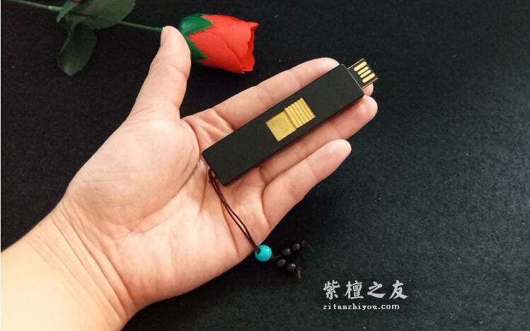 中国风友竹红木U盘-4